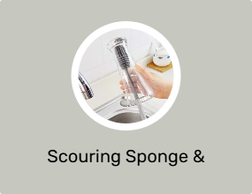 Scouring Sponge & Brush