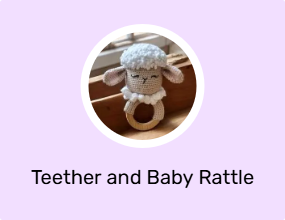 Teether and Baby Rattle