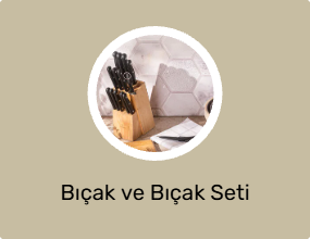 Bıçak ve Bıçak Seti