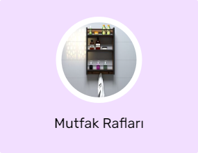 Mutfak Rafları