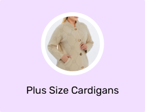 Plus Size Cardigans