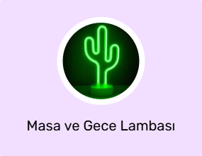 Masa ve Gece Lambası
