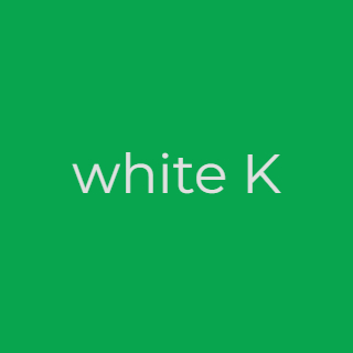 white K logo