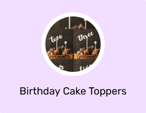 Birthday Cake Toppers