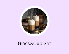 Glass&Cup Set