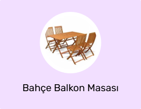 Bahçe Balkon Masası