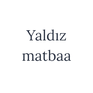 Yaldız matbaa