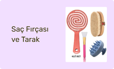 Saç Fırçası ve Tarak