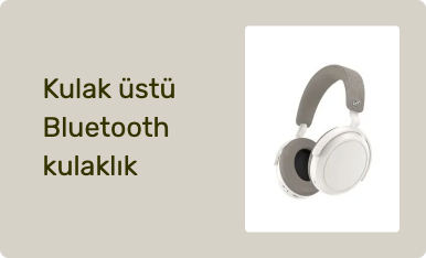Kulak üstü Bluetooth kulaklık