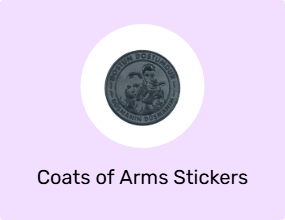 Coats of Arms Stickers & Phosphor Strips