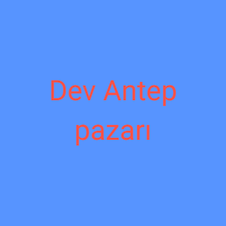 Dev Antep pazarı