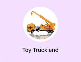 Toy Truck and Construction Equipment