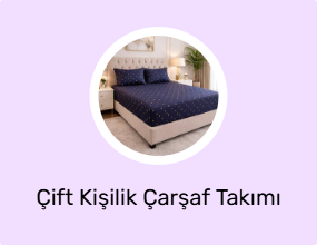 Çift Kişilik Çarşaf Takımı