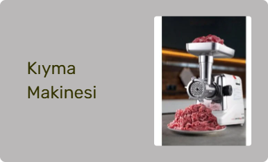 Kıyma Makinesi