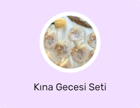 Kına Gecesi Seti