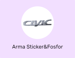 Arma Sticker&Fosfor Şeritler