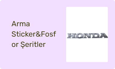 Arma Sticker&Fosfor Şeritler