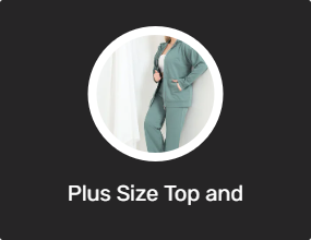 Plus Size Top and Bottom Set