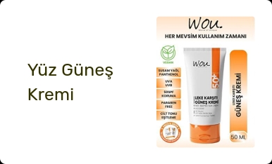 Yüz Güneş Kremi