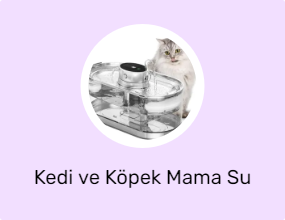 Kedi ve Köpek Mama Su Kabı