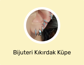 Bijuteri Kıkırdak Küpe