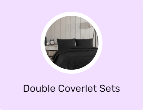 Double Coverlet Sets