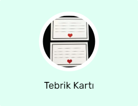 Tebrik Kartı