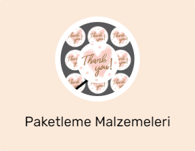 Paketleme Malzemeleri
