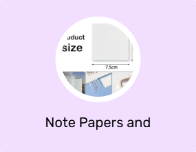 Note Papers and Notepads