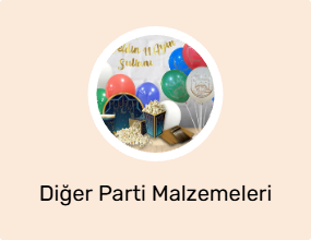 Diğer Parti Malzemeleri