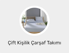 Çift Kişilik Çarşaf Takımı