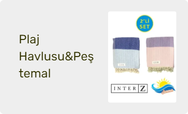Plaj Havlusu&Peştemal