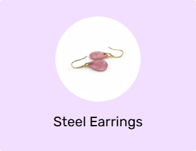 Steel Earrings