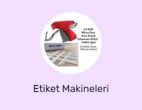 Etiket Makineleri