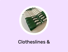Clotheslines & Clothespins