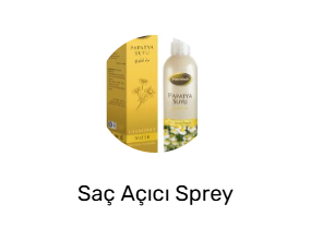 Saç Açıcı Sprey