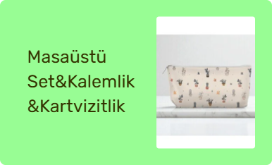 Masaüstü Set&Kalemlik&Kartvizitlik