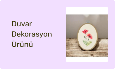 Duvar Dekorasyon Ürünü