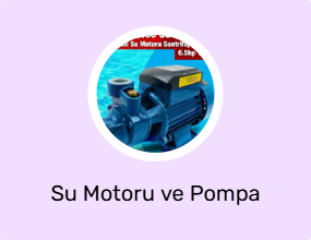 Su Motoru ve Pompa