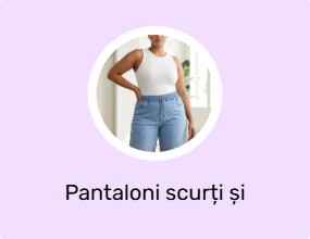 Pantaloni scurți și bermude mărime Plus