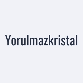 Yorulmazkristal logo