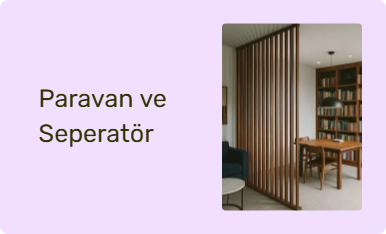 Paravan ve Seperatör