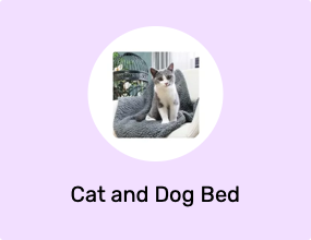 Cat and Dog Bed