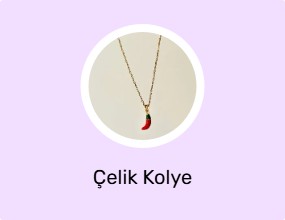 Çelik Kolye