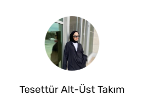Tesettür Alt-Üst Takım