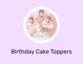 Birthday Cake Toppers