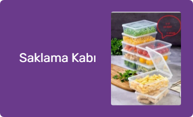 Saklama Kabı