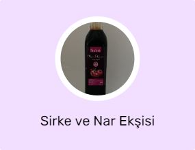 Sirke ve Nar Ekşisi