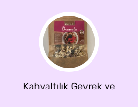 Kahvaltılık Gevrek ve Müsli