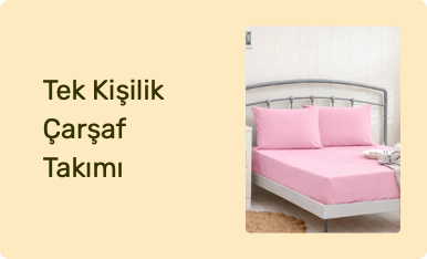 Tek Kişilik Çarşaf Takımı